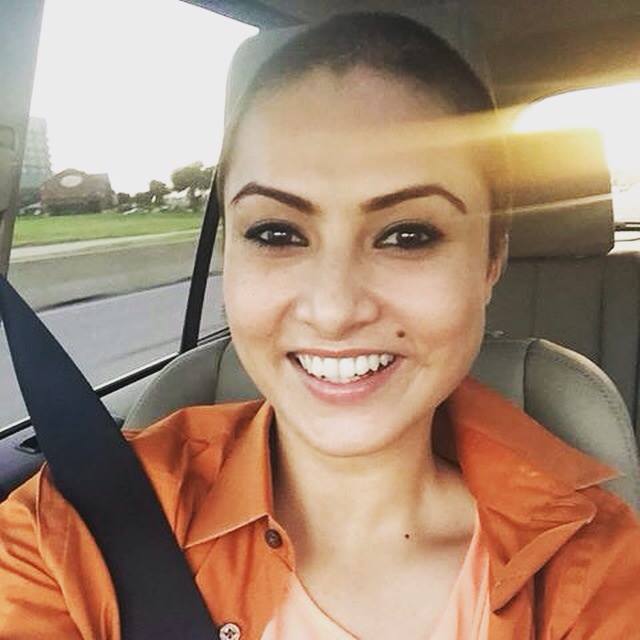 20150625film-actor-nisha-adhikari-goes-bald