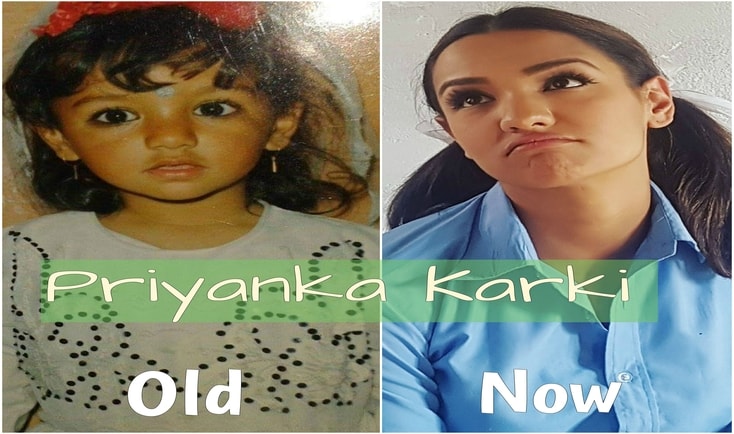 priyanka childhood photo