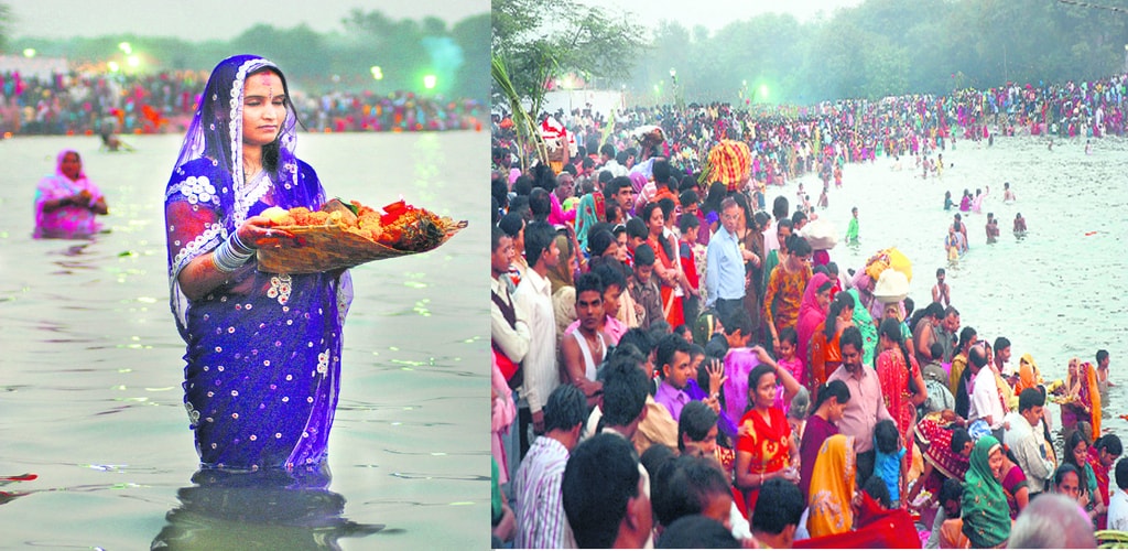 छठ पर्व हर्षोल्लासपूर्वक मनाइँदै